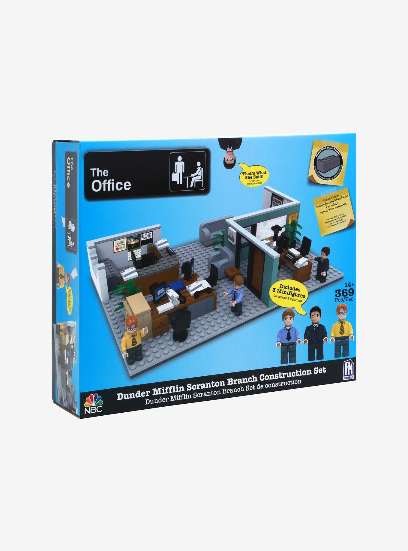 The Office Dunder Mifflin Scranton Branch Buildable Construction Set