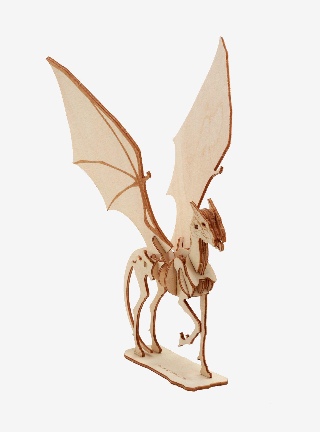 Incredibuilds Harry Potter Thestral Book & 3D Wood Model Kit, , hi-res