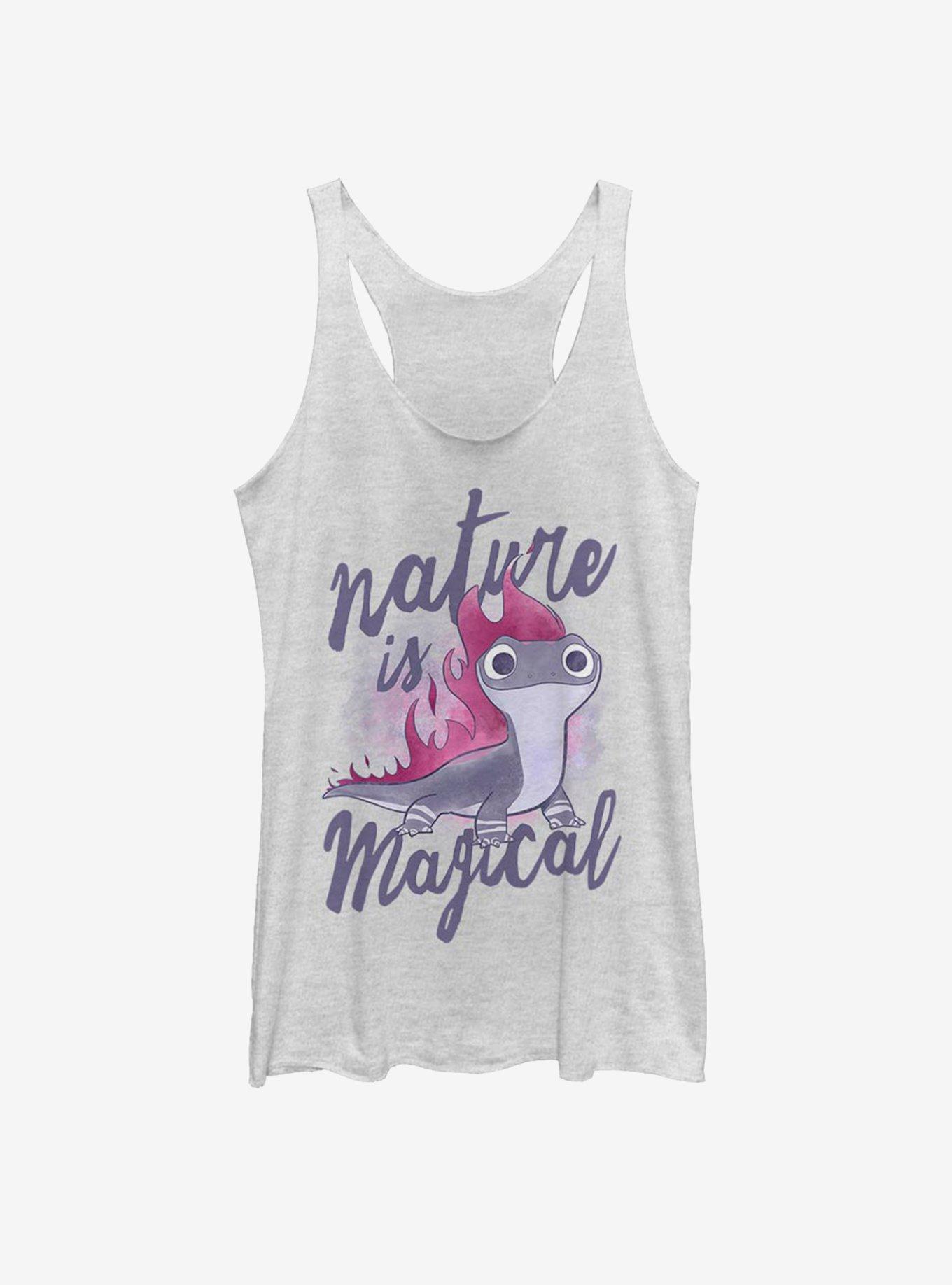 Frozen 2 Nature Salamander Girls Tank, WHITE HTR, hi-res