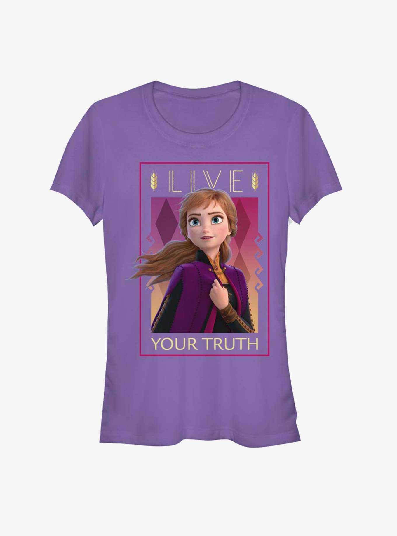 Frozen 2 Anna Lives Truth Girls T-Shirt, , hi-res