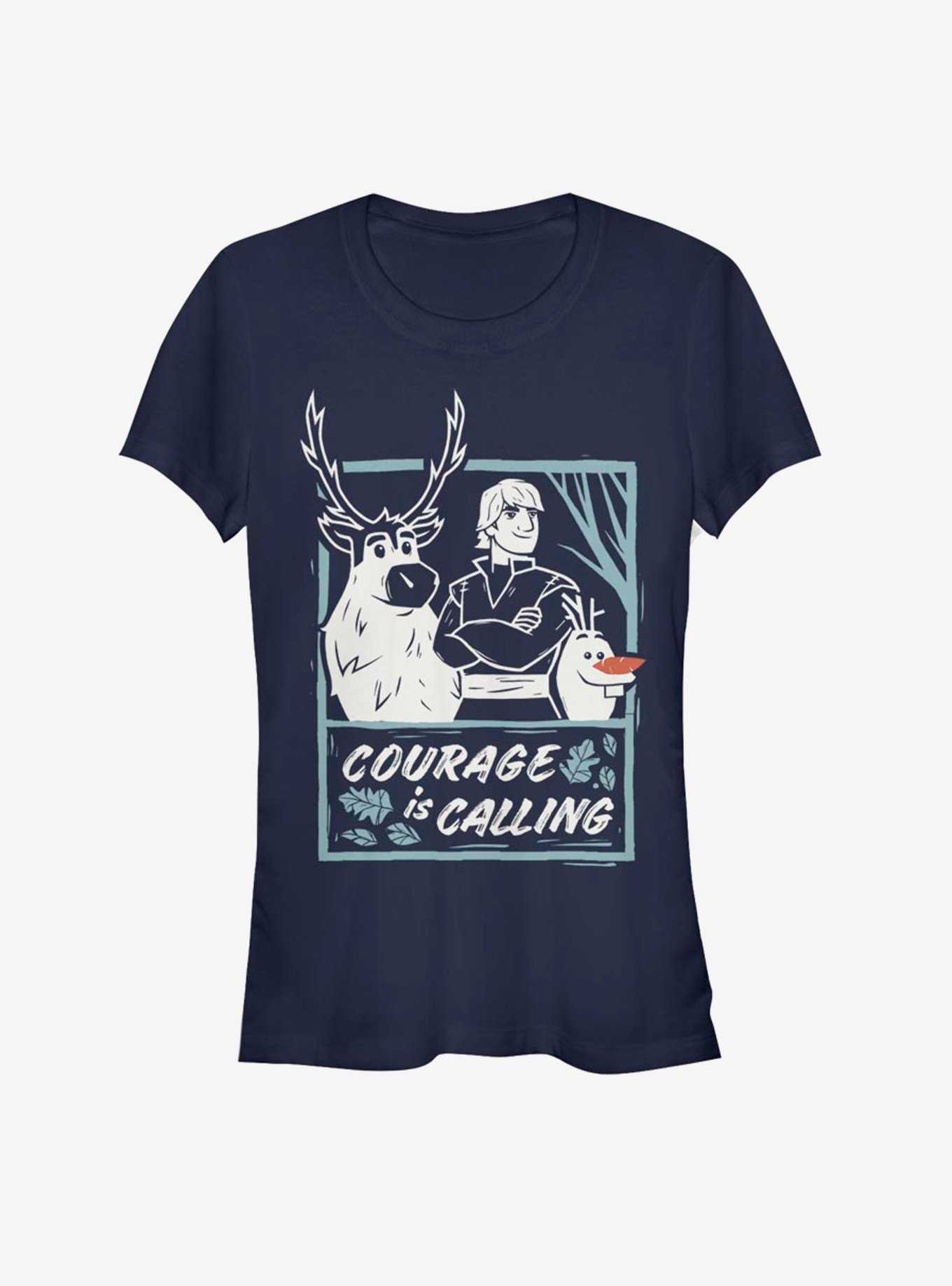 Frozen 2 Courage Calls Girls T-Shirt, , hi-res