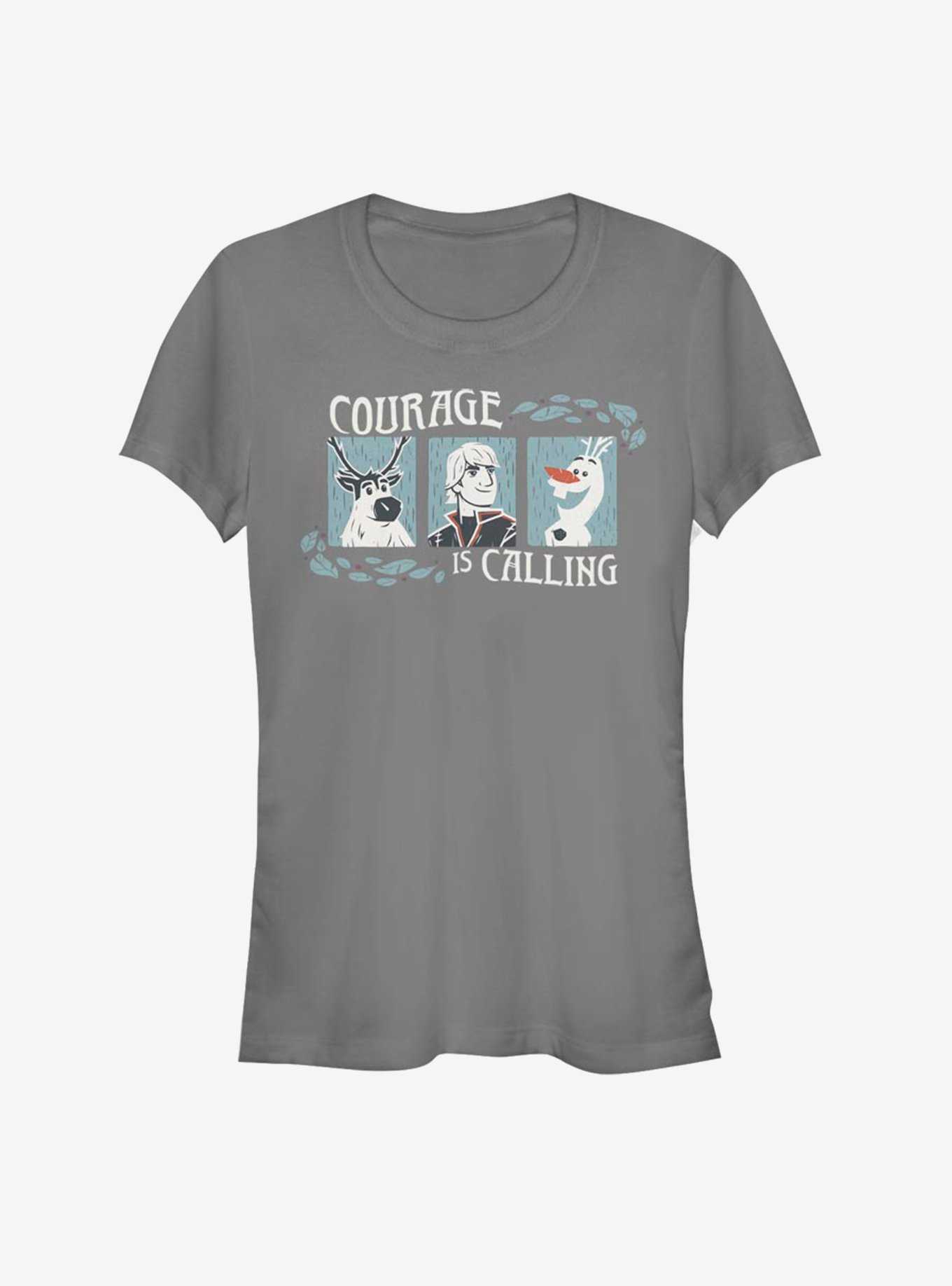 Frozen 2 Courage Woodcut Girls T-Shirt, , hi-res