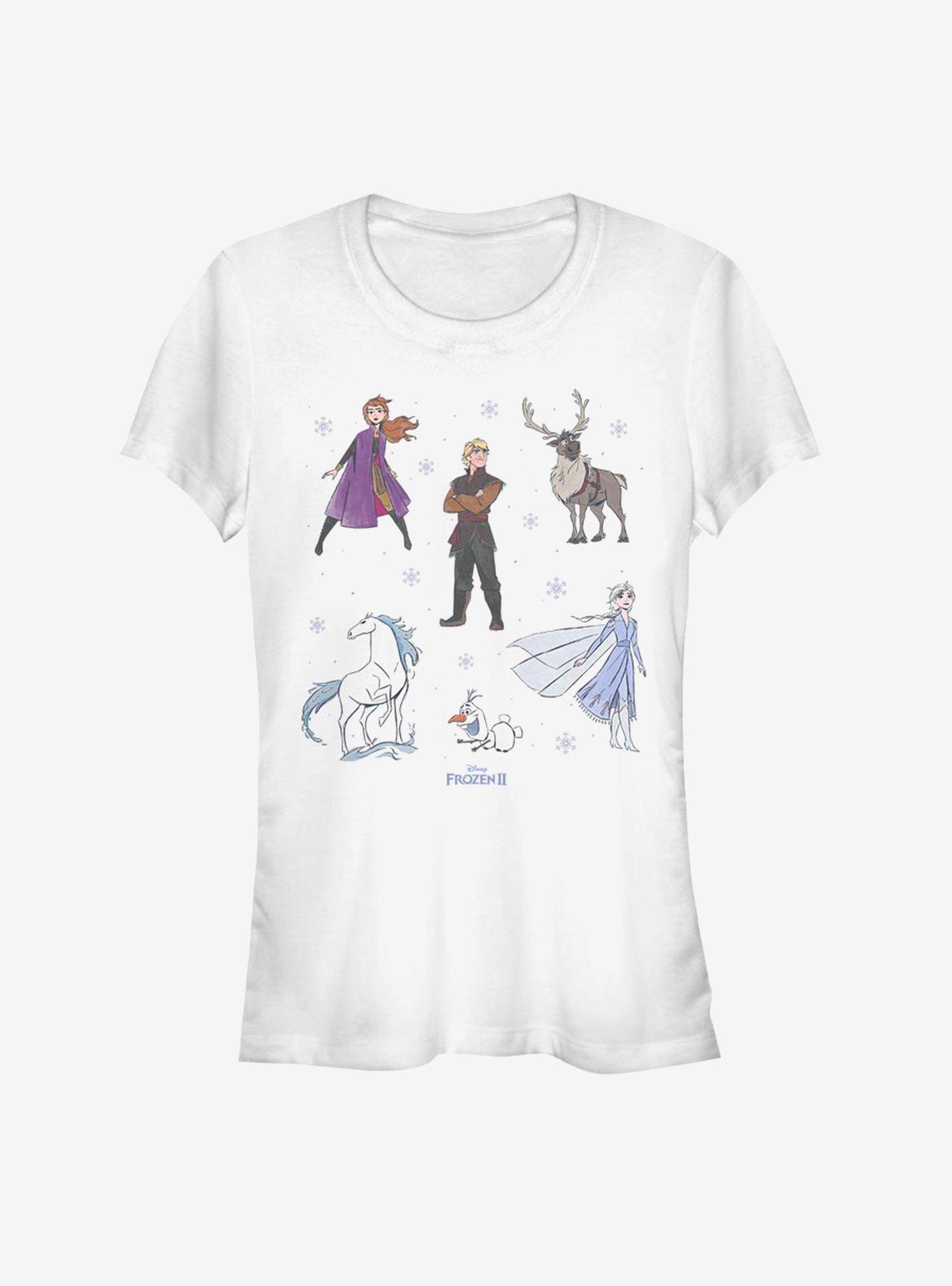 Frozen 2 Frozen Doodles Girls T-Shirt, WHITE, hi-res