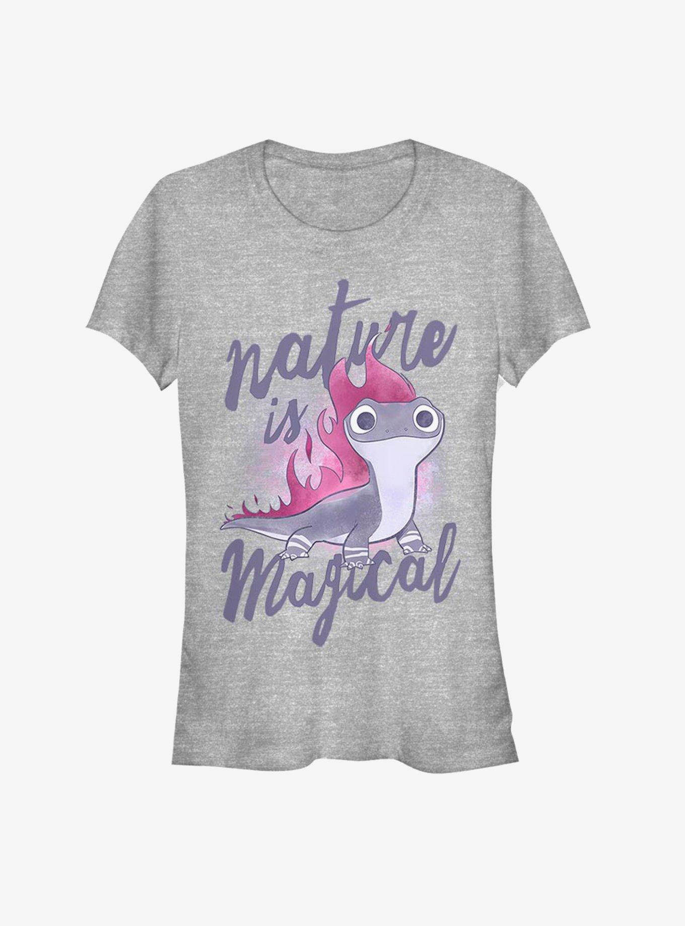 Frozen 2 Nature Salamander Girls T-Shirt, ATH HTR, hi-res