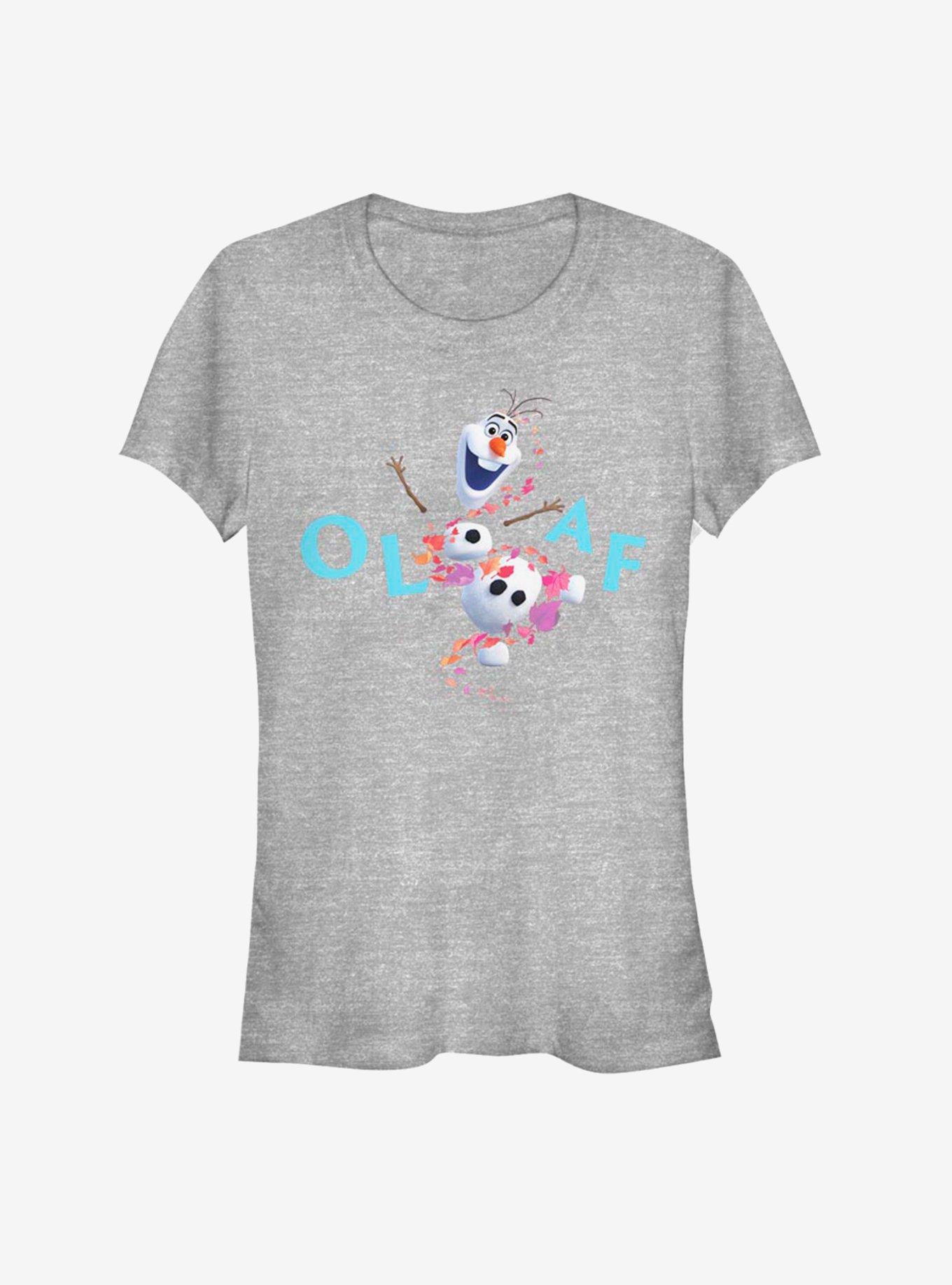 Frozen 2 Olaf Loves Fall Girls T-Shirt, ATH HTR, hi-res