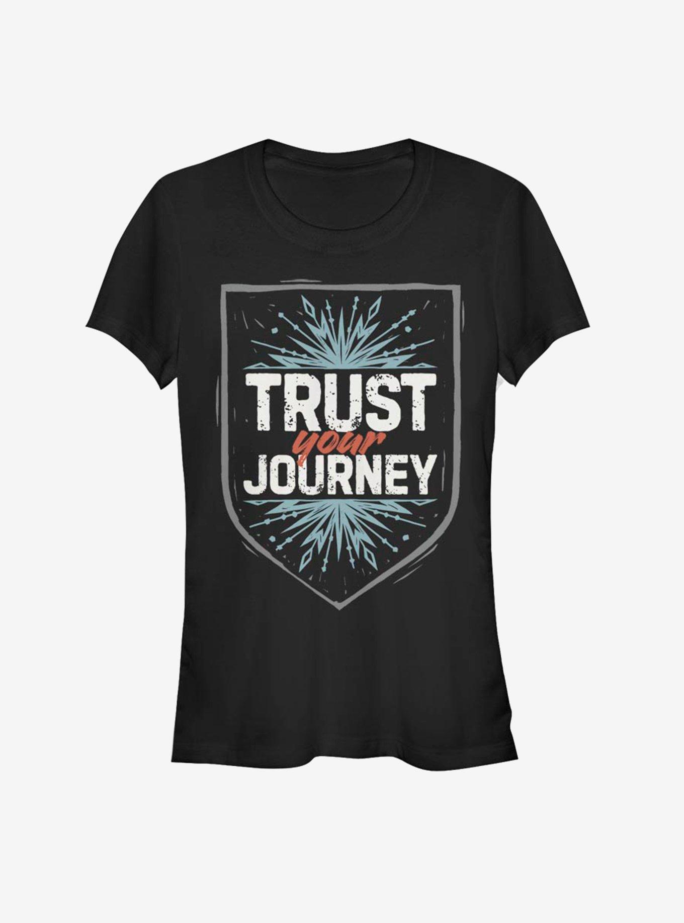 Frozen 2 Trust In It Girls T-Shirt, BLACK, hi-res