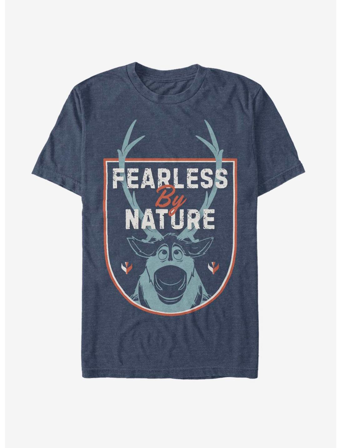 Frozen 2 Fearless Nature T-Shirt, NAVY HTR, hi-res