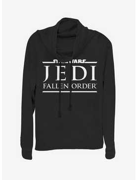Star Wars Jedi: Fallen Order Fallen Order Logo Cowl Neck Long-Sleeve Girls Top, , hi-res