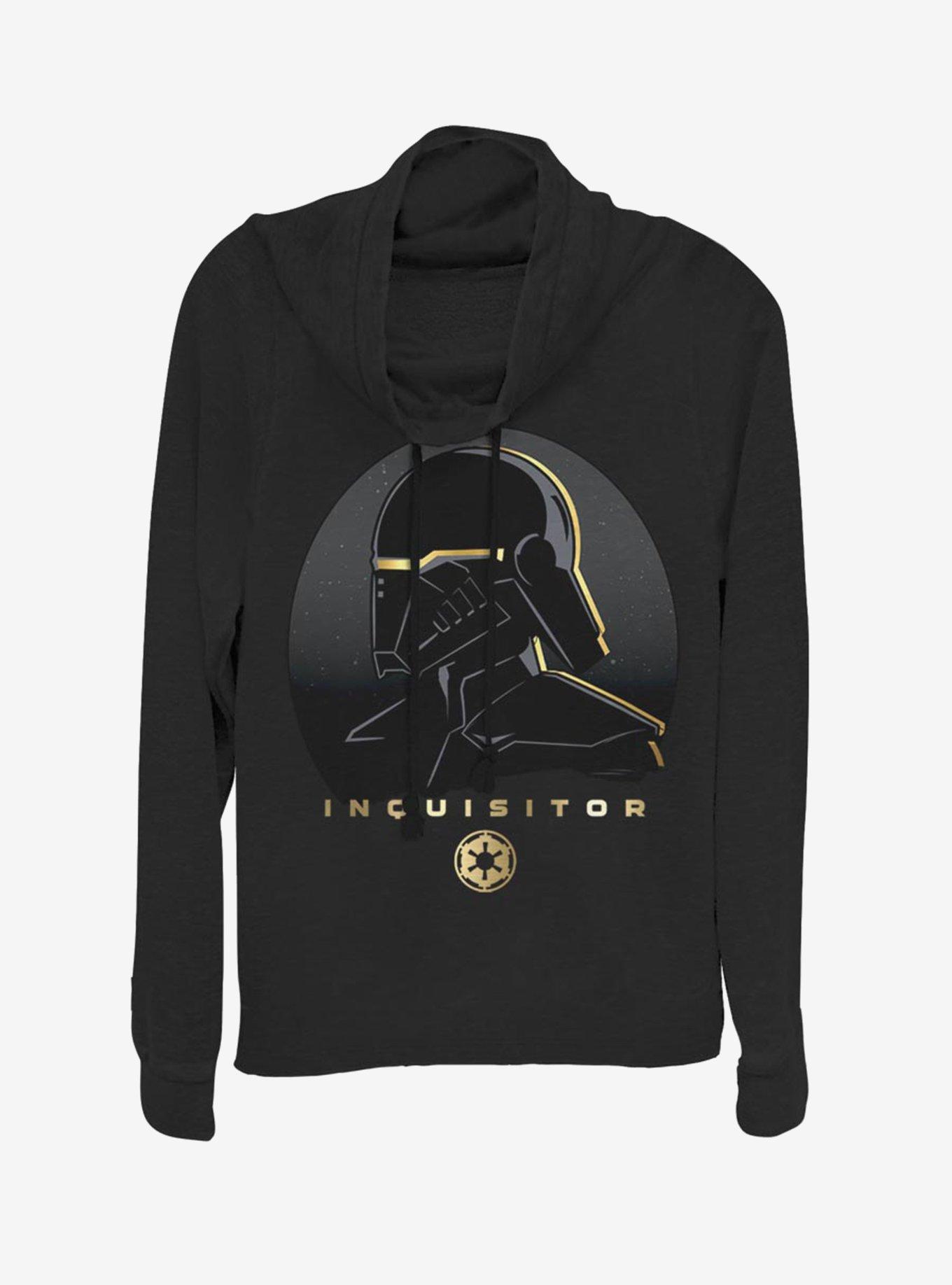Star Wars Jedi: Fallen Order Inquisitor Gold Cowl Neck Long-Sleeve Girls Top, , hi-res