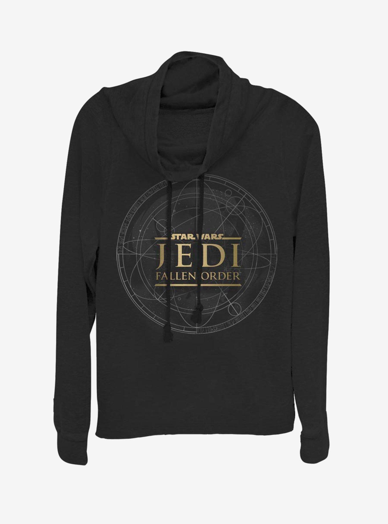 Star Wars Jedi: Fallen Order Jedi Map Cowl Neck Long-Sleeve Girls Top, , hi-res