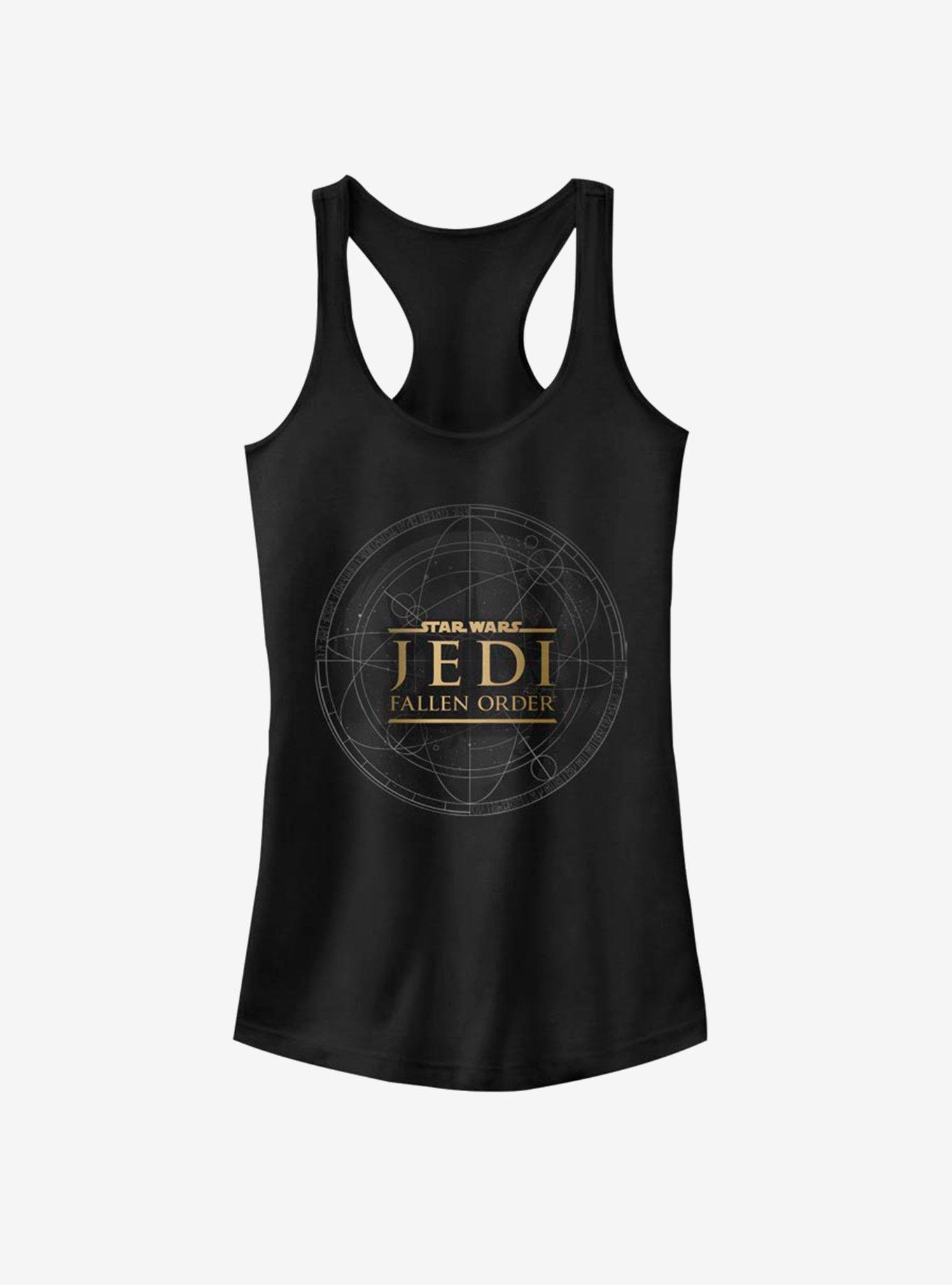 Star Wars Jedi: Fallen Order Jedi Map Girls Tank, BLACK, hi-res