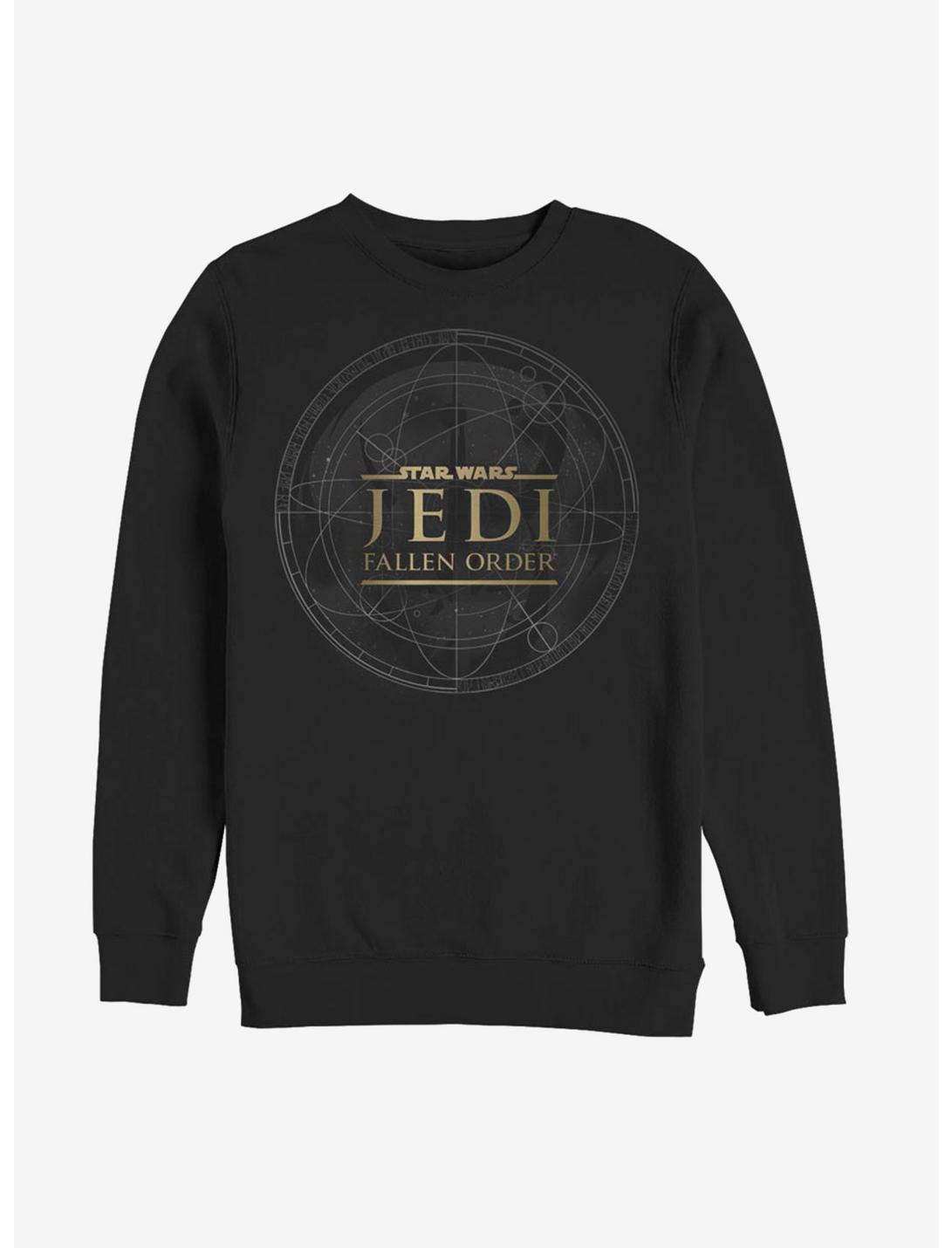 Star Wars Jedi: Fallen Order Jedi Map Sweatshirt, BLACK, hi-res
