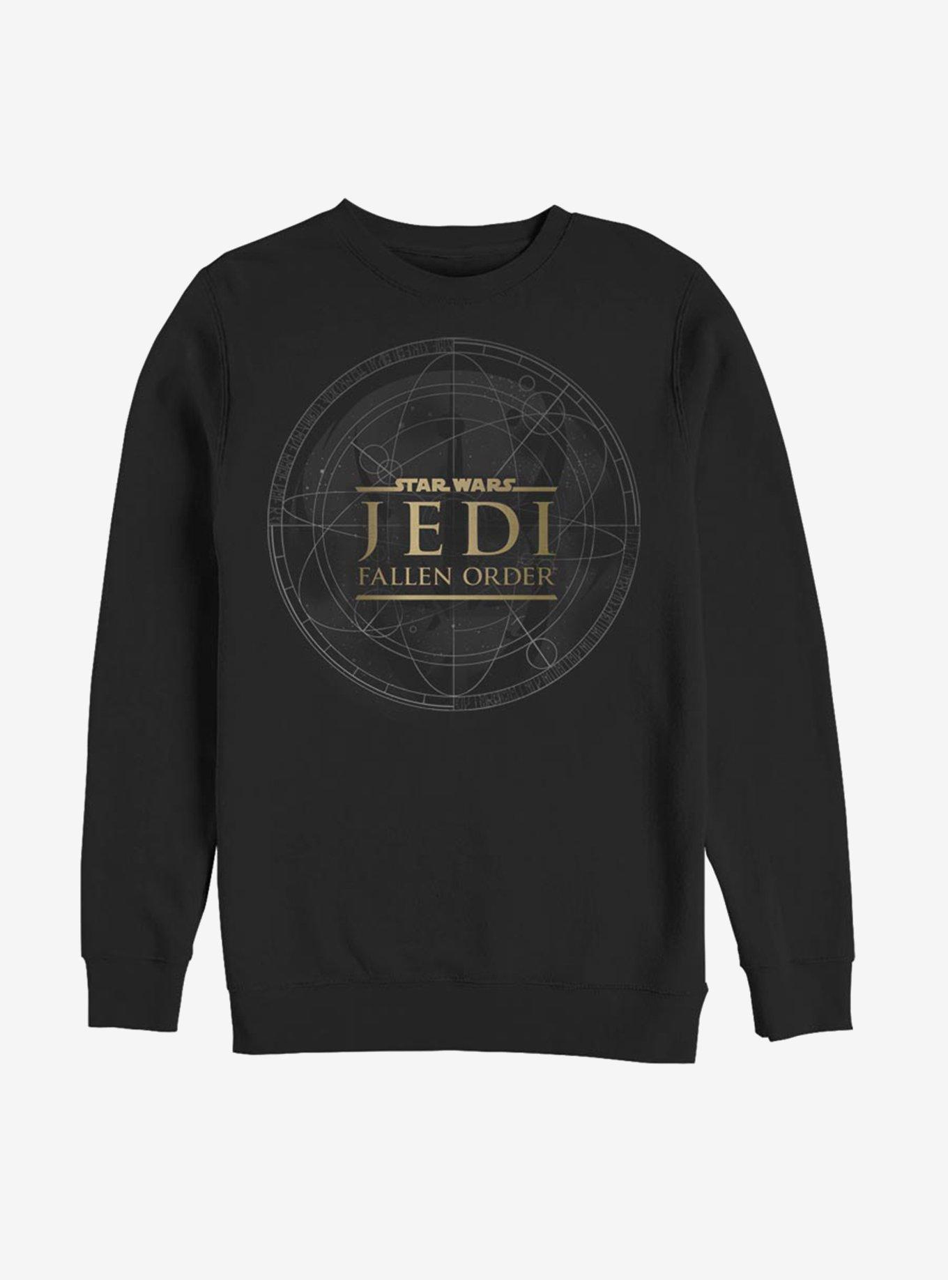 Star Wars Jedi: Fallen Order Jedi Map Sweatshirt, BLACK, hi-res