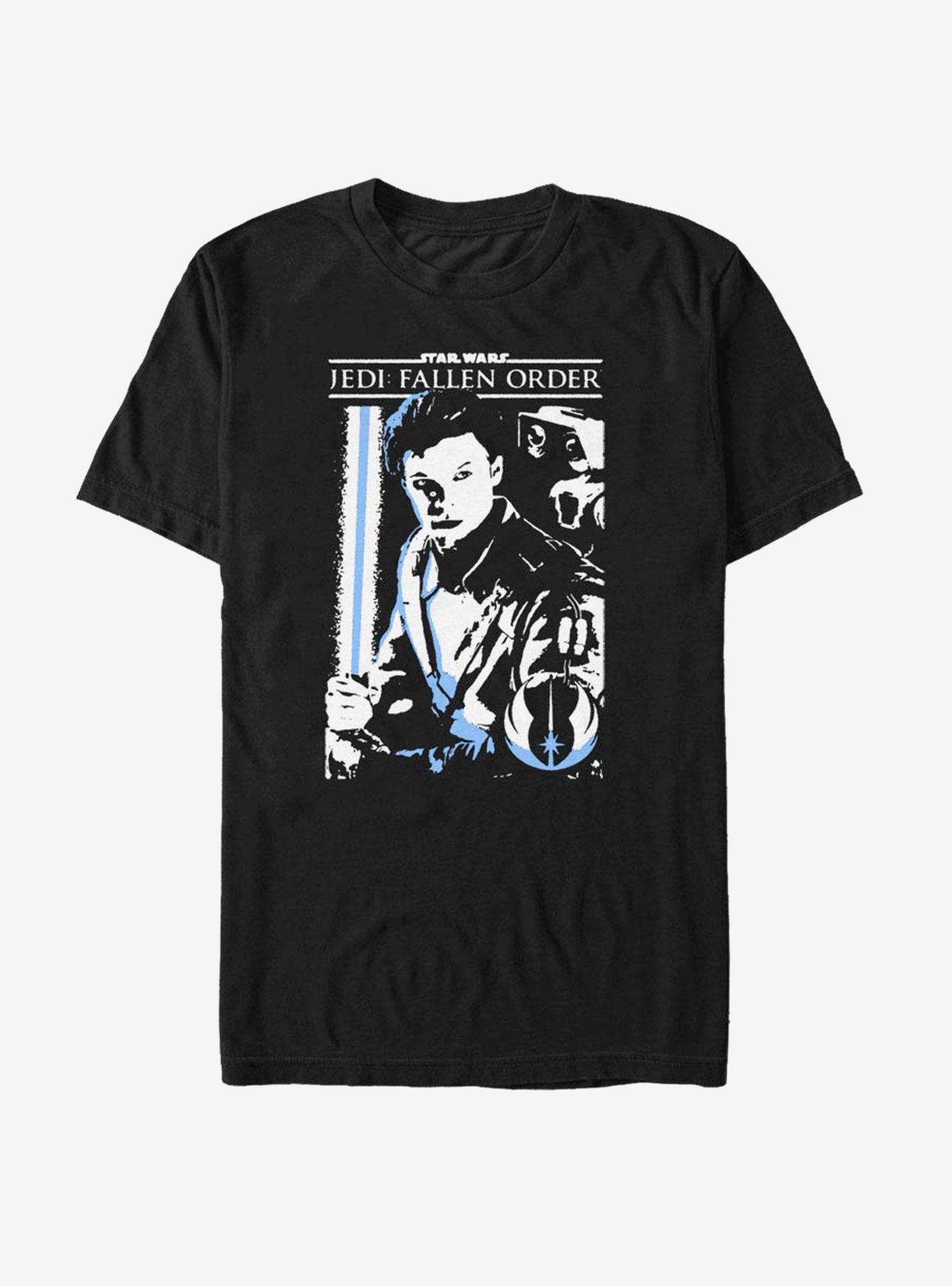 Star Wars Jedi: Fallen Order Stand Strong T-Shirt, BLACK, hi-res