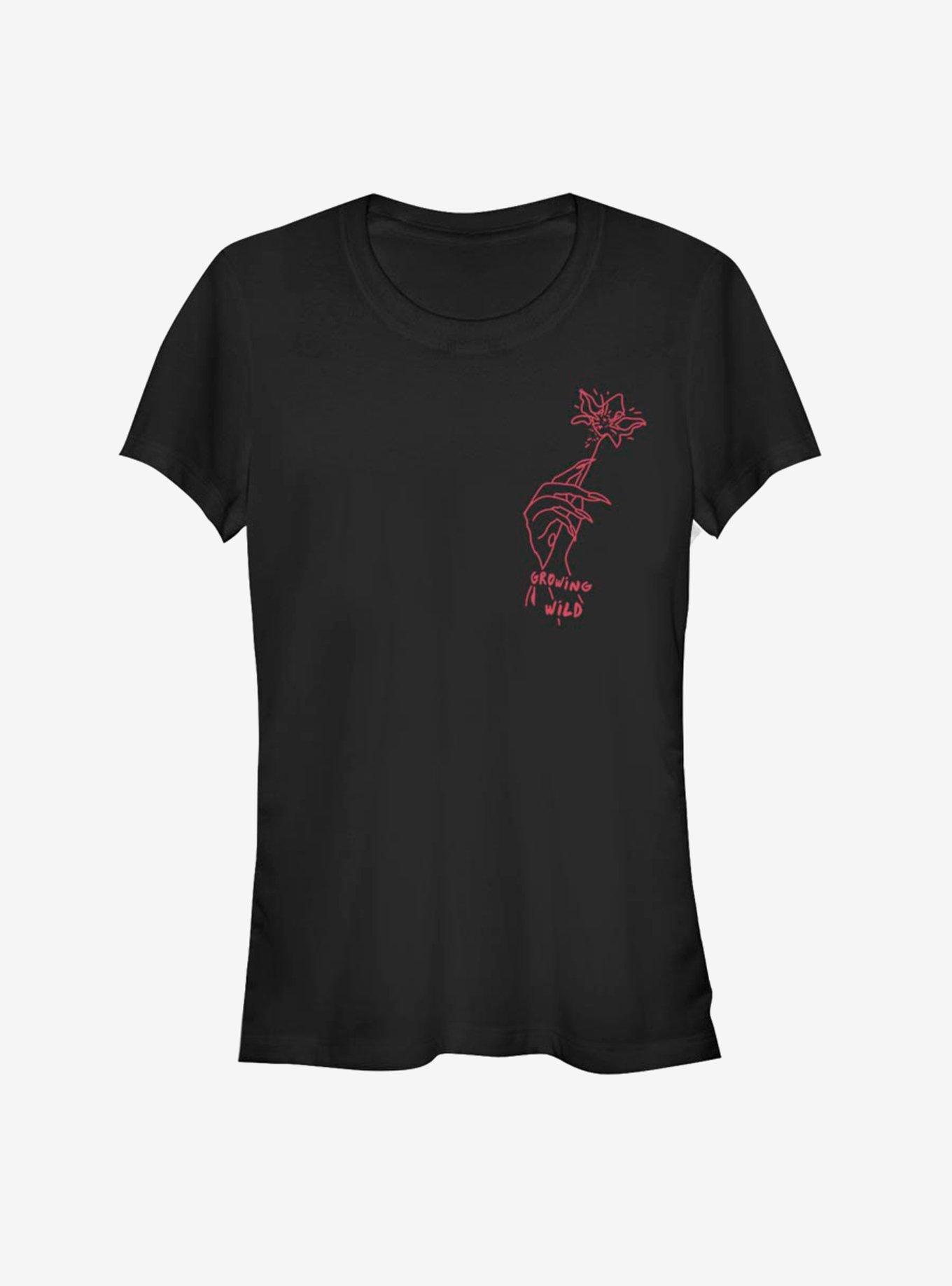 Disney Maleficent: Mistress of Evil Wild Flower Girls T-Shirt, BLACK, hi-res