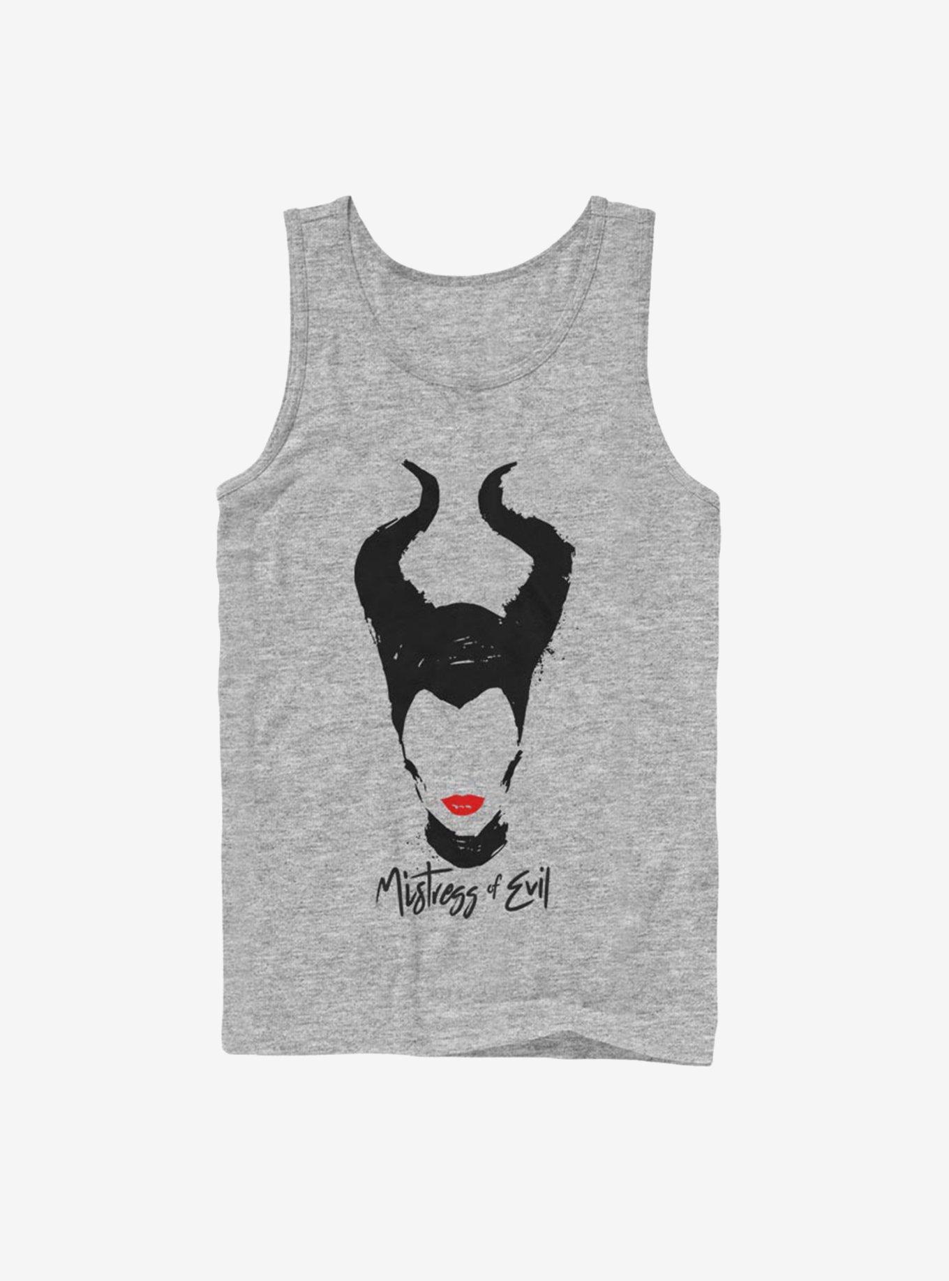 Disney Maleficent: Mistress of Evil Red Lips Tank, ATH HTR, hi-res