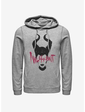 Disney Maleficent: Mistress of Evil Paint Silhouette Hoodie, ATH HTR, hi-res