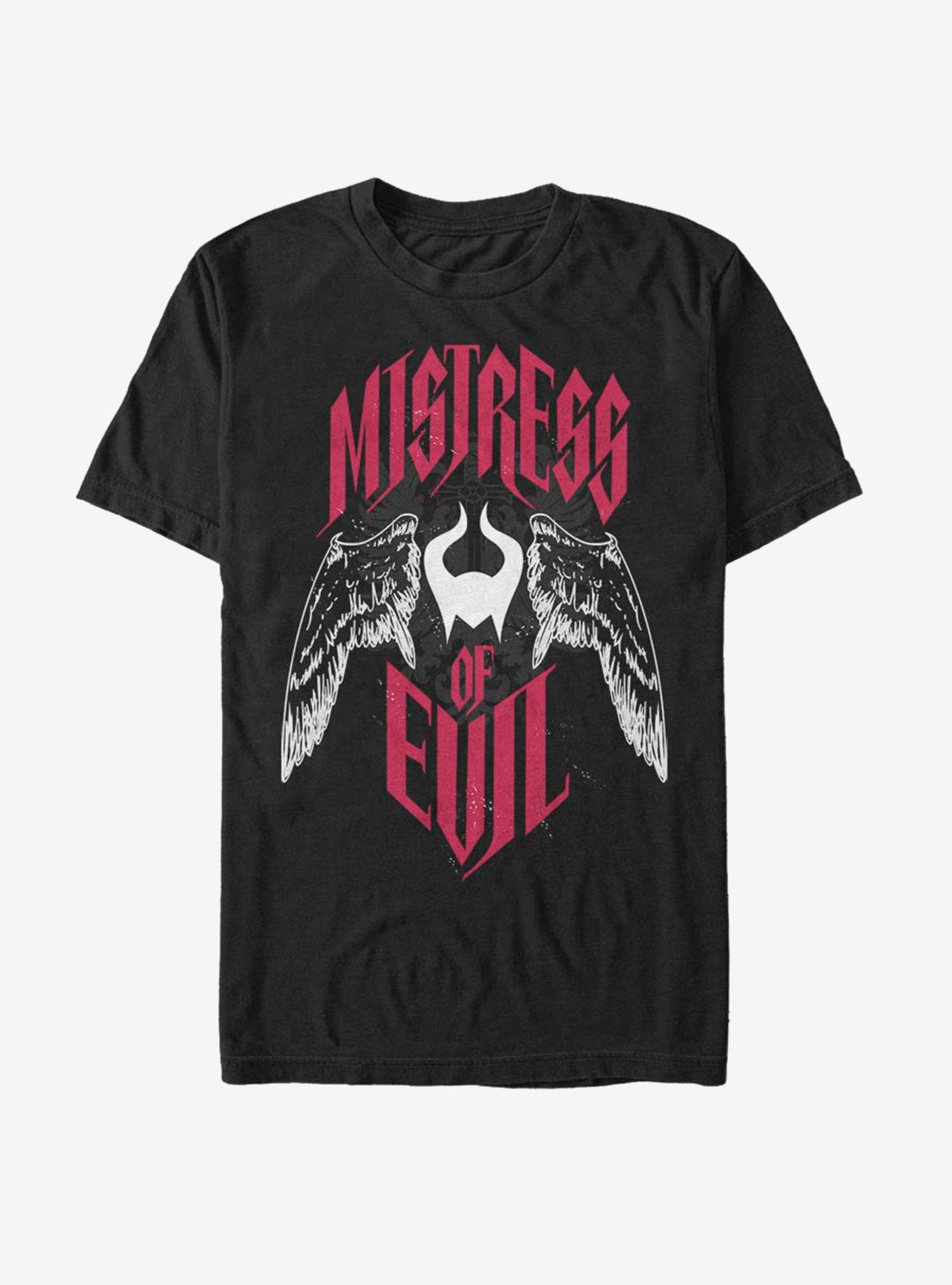 Disney Maleficent: Mistress of Evil With Wings T-Shirt, BLACK, hi-res