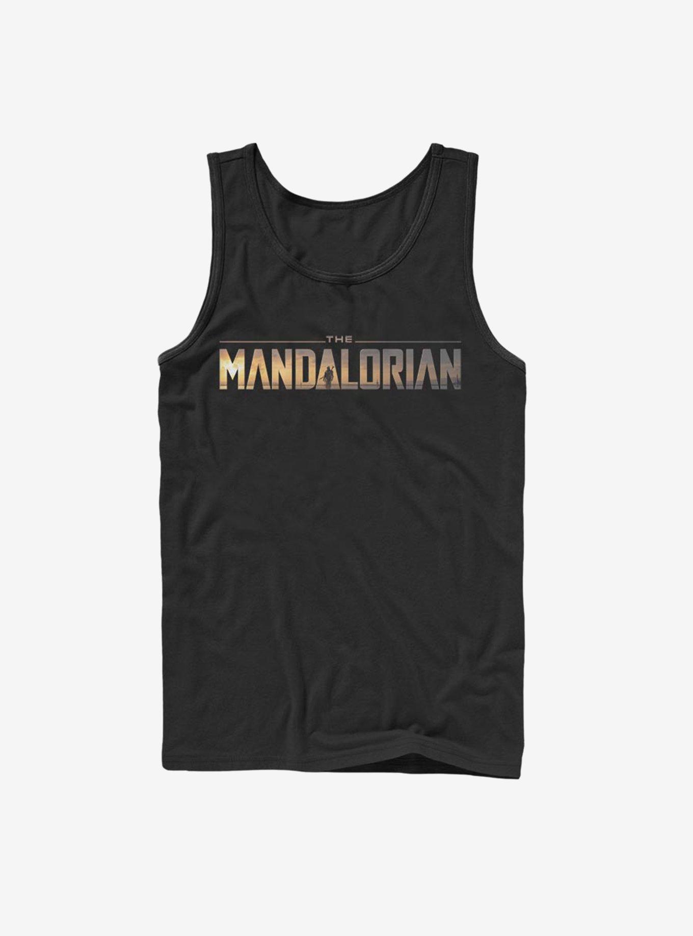 Star Wars The Mandalorian Mandalorian Logo Tank, , hi-res