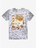 Anime Food Tie-Dye T-Shirt By Ilustrata, MULTI, hi-res