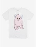 Depressed Monsters Yerman The Sad Yeti T-Shirt By Ryan Brunty, WHITE, hi-res