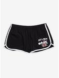 The Nightmare Before Christmas Oogie's Boys Cute & Creepy Girls Soft Shorts Plus Size, BLACK, hi-res