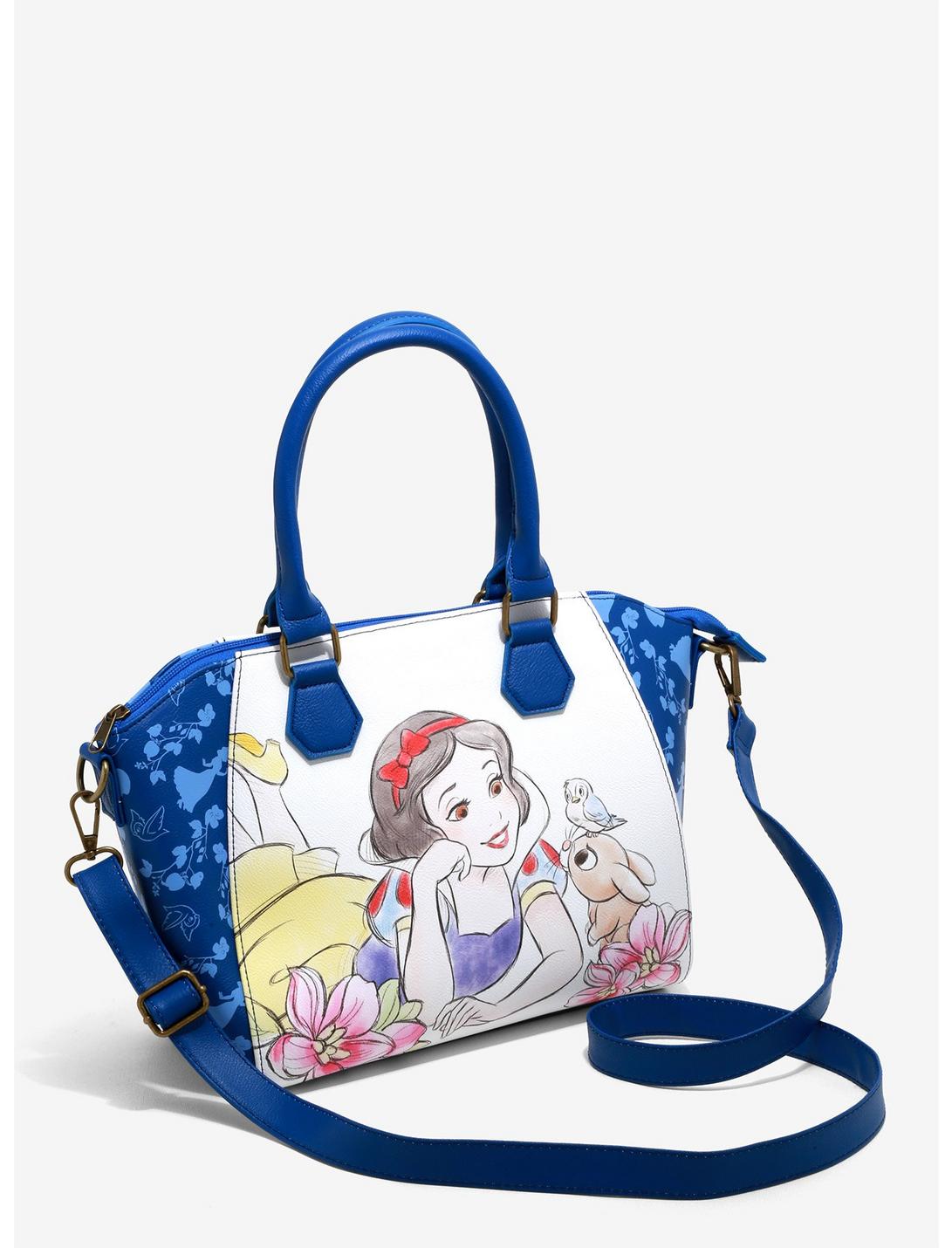 Loungefly Disney Snow White And The Seven Dwarfs Sketch Satchel Bag, , hi-res