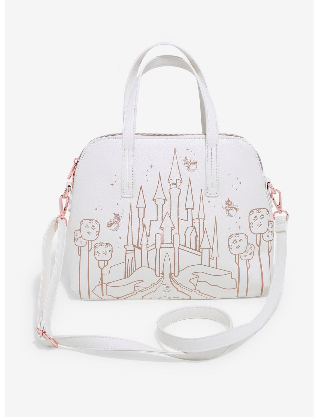 Loungefly Disney Sleeping Beauty Castle Dome Satchel Bag, , hi-res