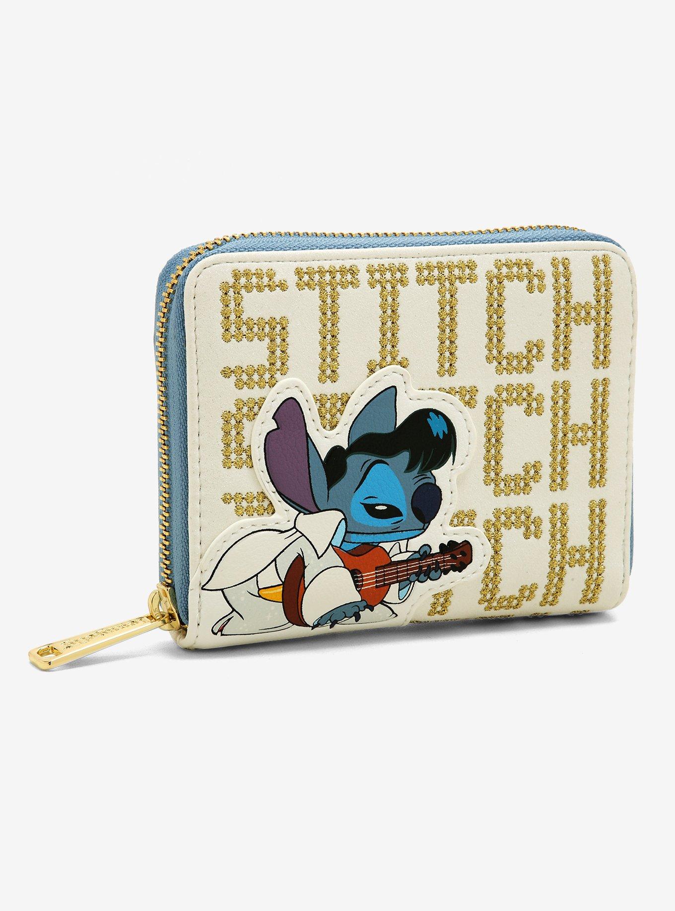 Loungefly Disney Lilo & Stitch Elvis Stitch Zip Wallet, , hi-res