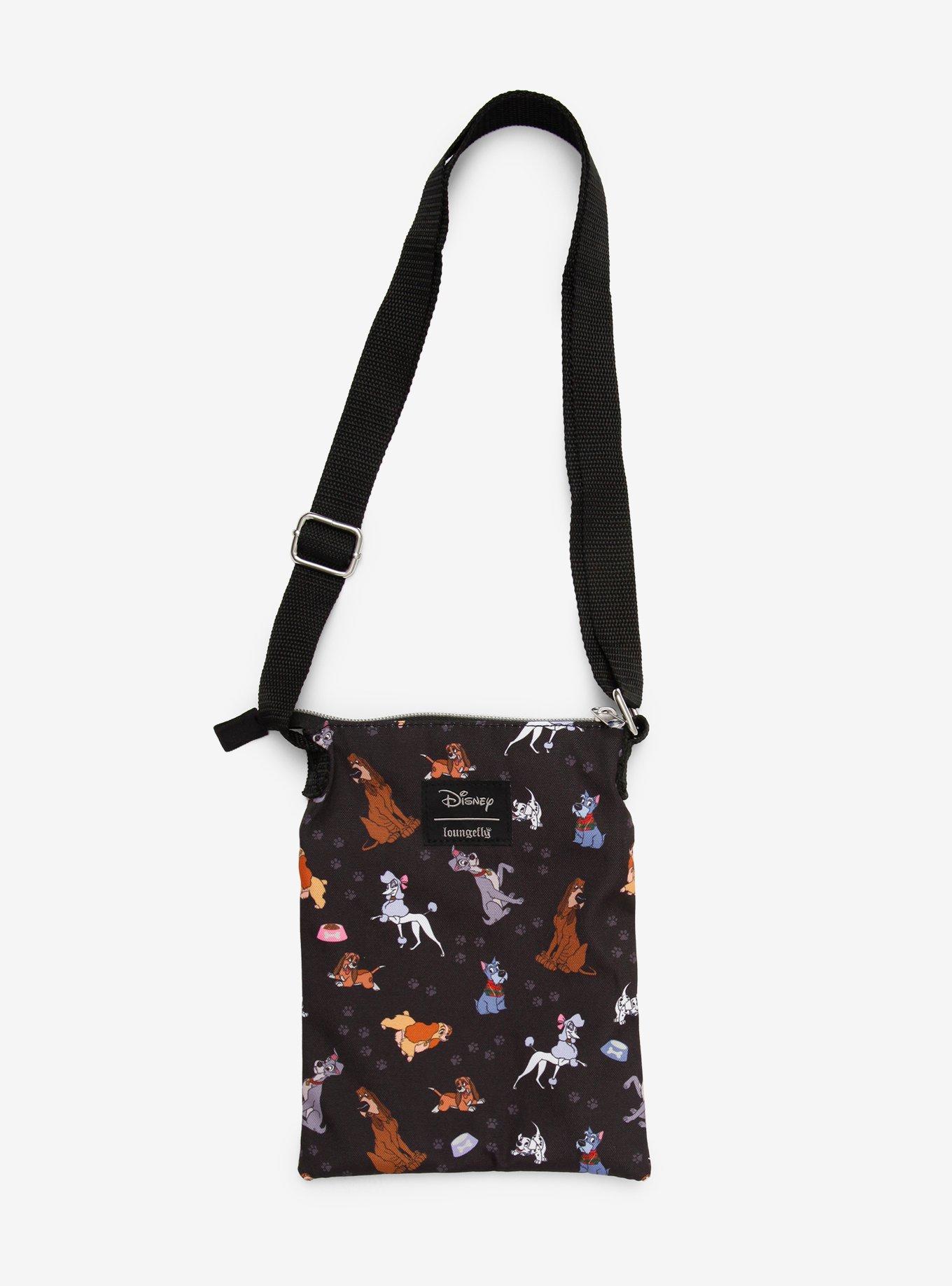 Loungefly Disney Dogs Passport Crossbody Bag, , hi-res