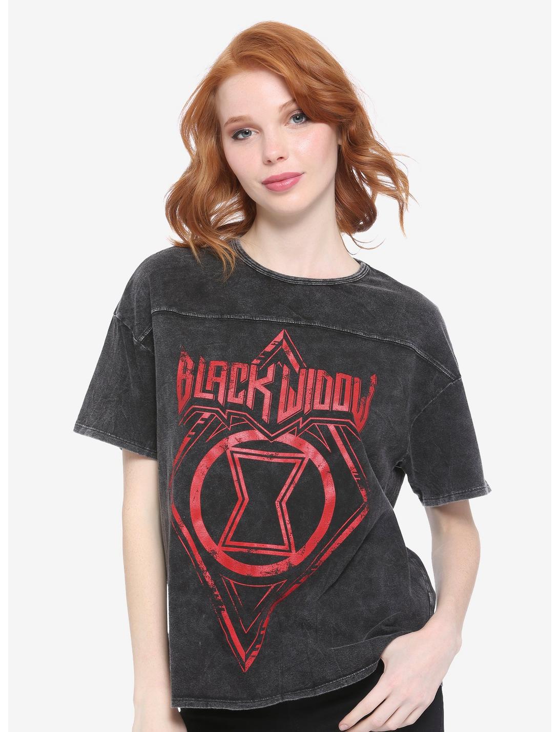 Her Universe Marvel Black Widow Tour T-Shirt, MULTI, hi-res