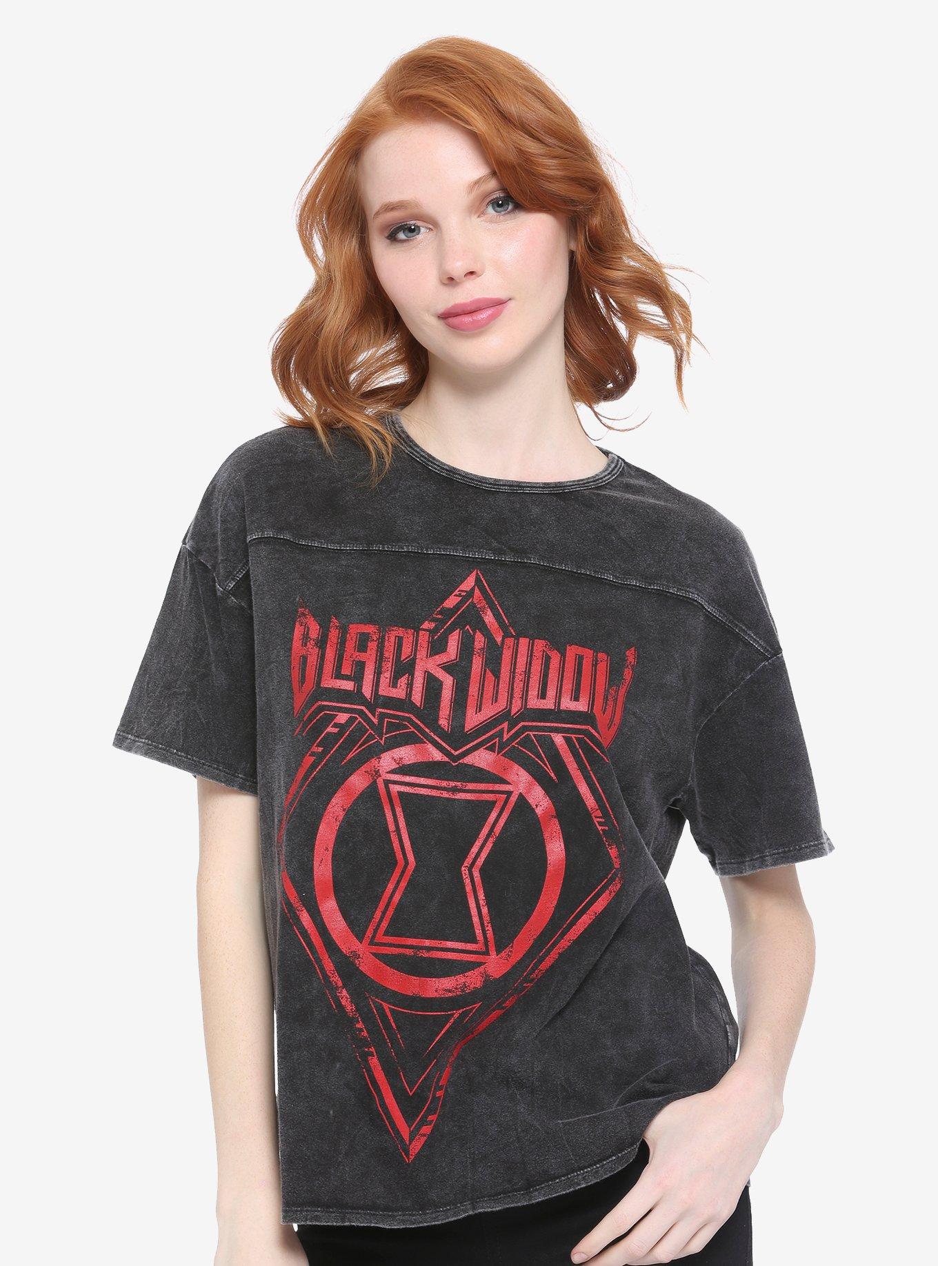 Her Universe Marvel Black Widow Tour T-Shirt, MULTI, hi-res