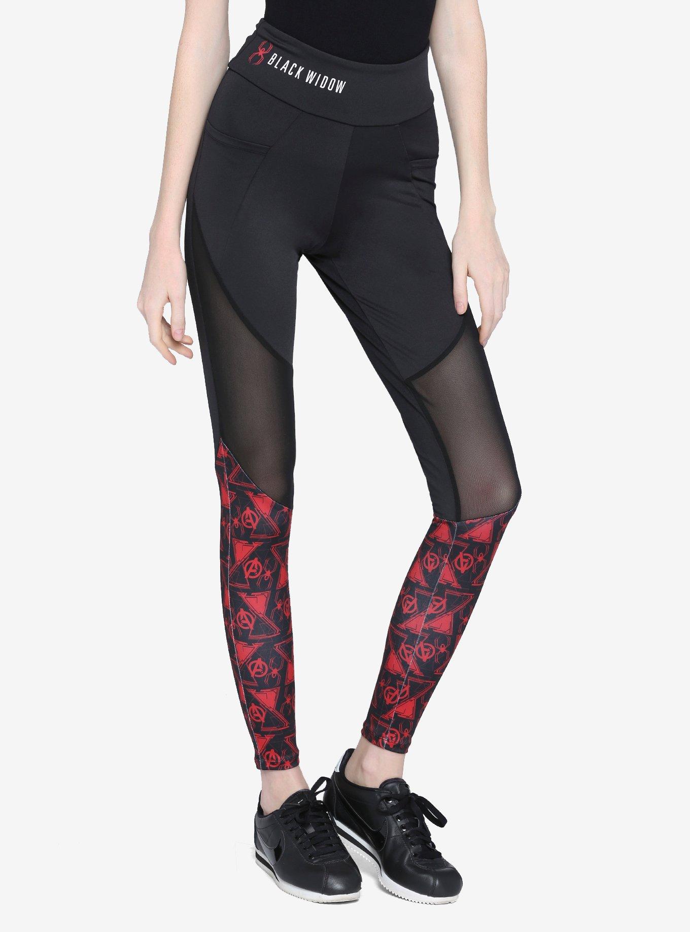 Outta This World Leggings (w. Pockets) - Pastel — Black Widow Yoga