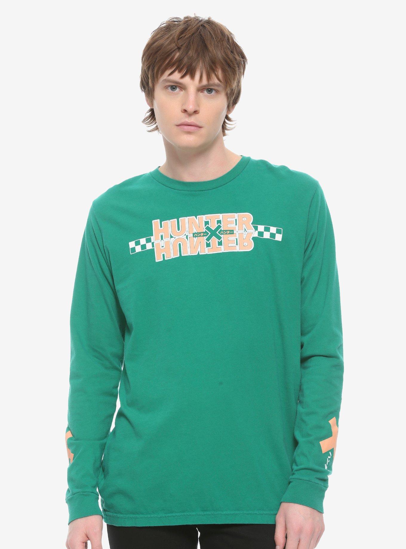 Hunter x Hunter Gon & Killua Long Sleeve T-Shirt - BoxLunch Exclusive, GREEN, hi-res
