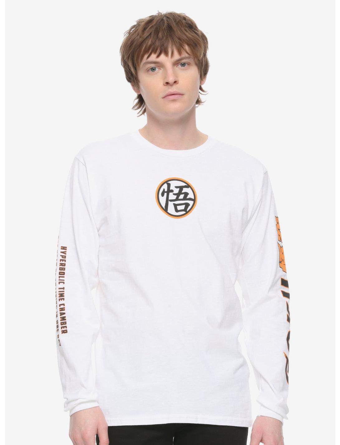 Dragon Ball Super Hyperbolic Time Chamber Long Sleeve T-Shirt - BoxLunch Exclusive, WHITE, hi-res