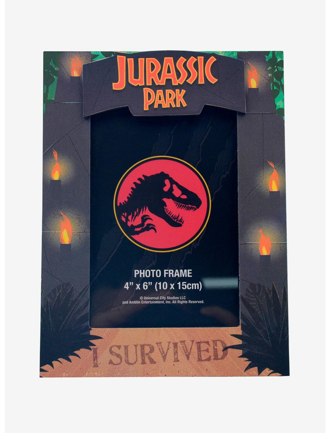 Jurassic Park I Survived Photo Frame, , hi-res