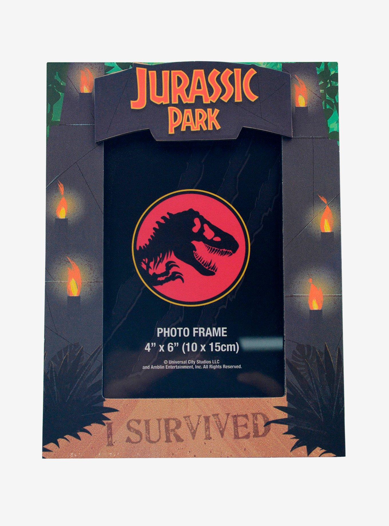 Jurassic Park I Survived Photo Frame, , hi-res