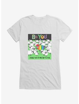HT Creators: Sarah Dunk Be You Stand Out From The Flock Girls T-Shirt, , hi-res