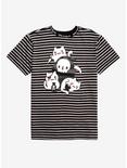 Death’s Little Helpers Stripe T-Shirt By Obinsun, MULTI, hi-res