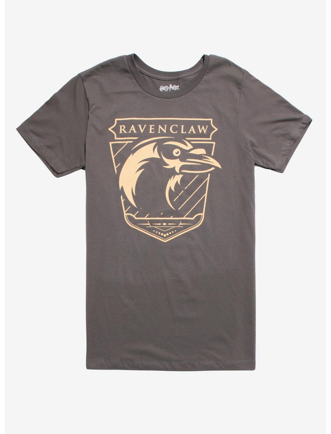 Harry Potter Art Deco Ravenclaw T-Shirt, CHARCOAL  GREY, hi-res