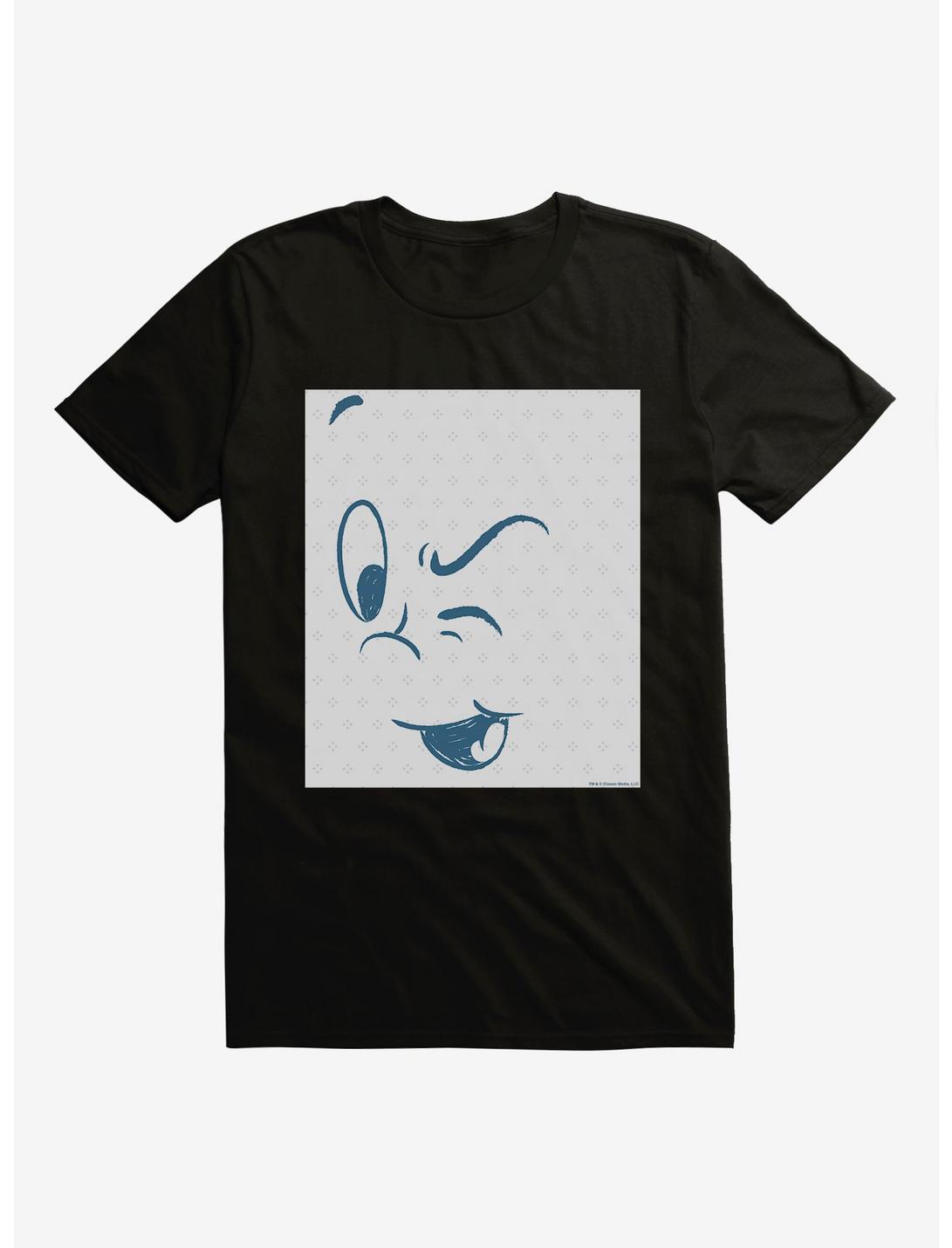 Casper The Friendly Ghost Wink T-Shirt, BLACK, hi-res