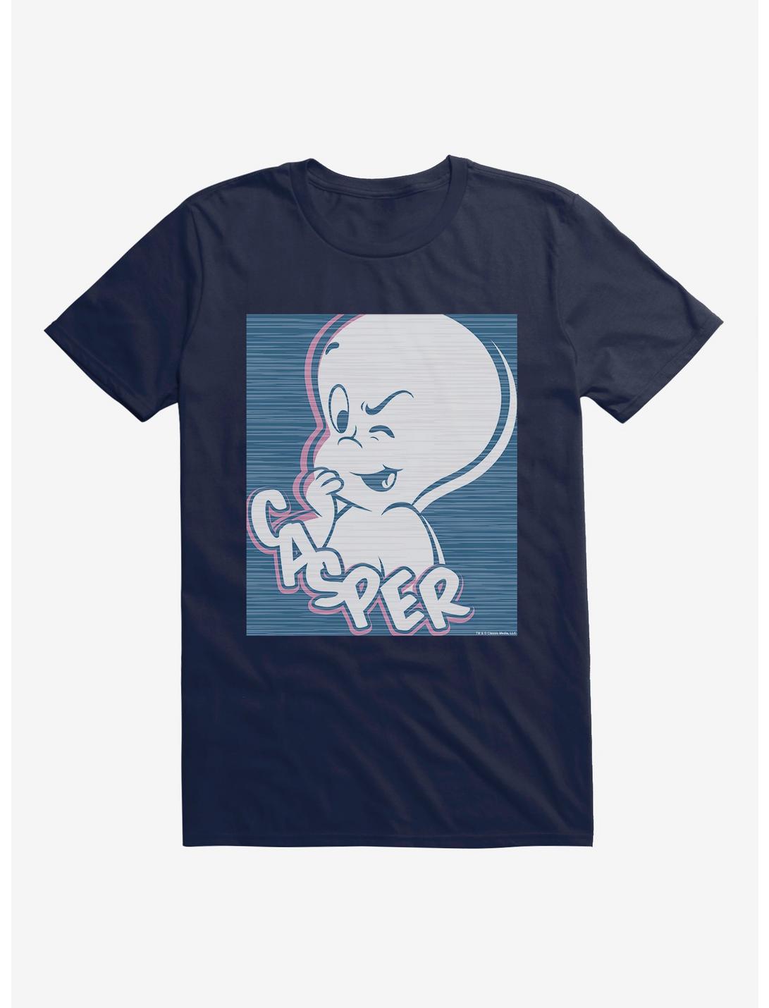 Casper The Friendly Ghost Up To Something T-Shirt, MIDNIGHT NAVY, hi-res