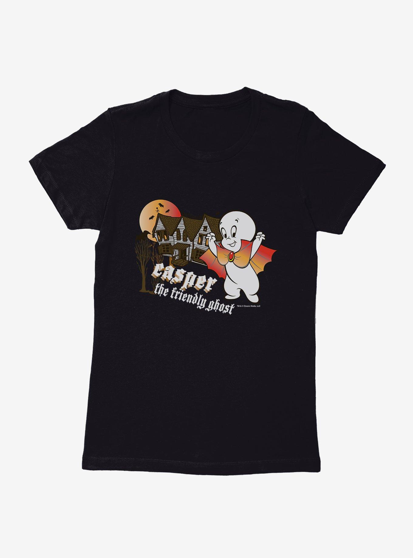 Casper The Friendly Ghost Haunted House Womens T-Shirt, , hi-res