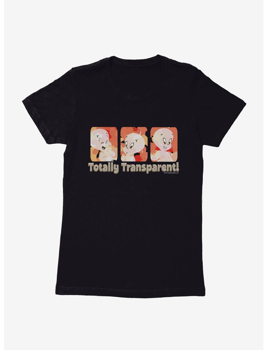 Casper The Friendly Ghost Totally Transparent Womens T-Shirt, , hi-res