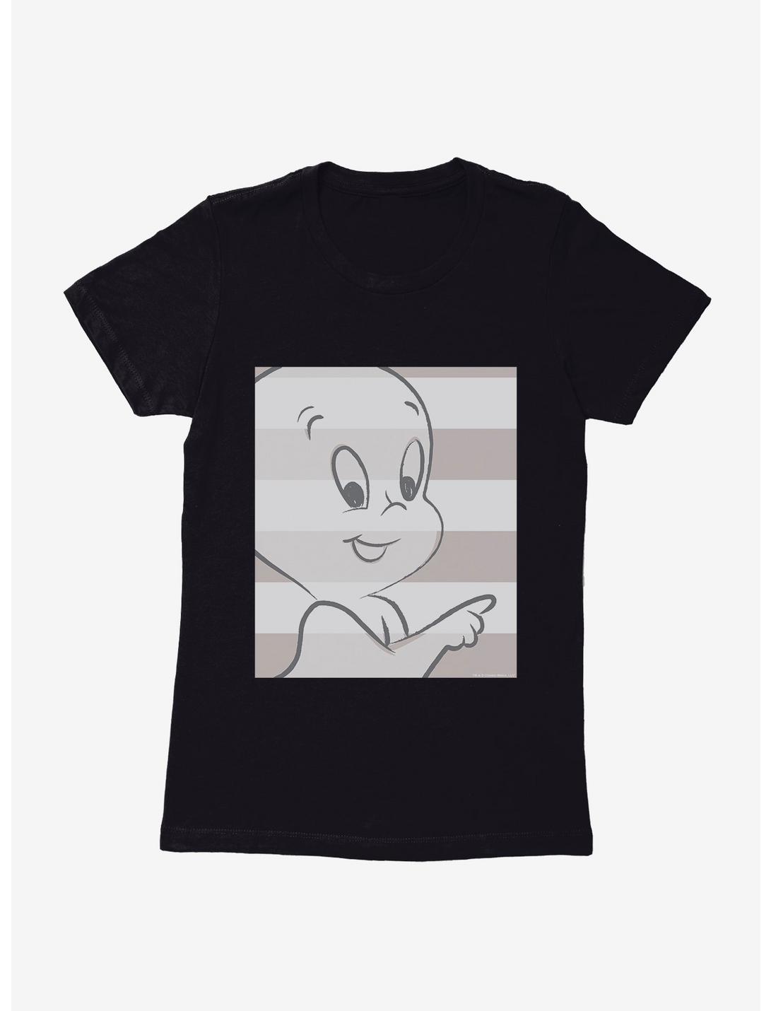Casper The Friendly Ghost Striped Womens T-Shirt, , hi-res
