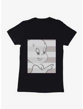 Casper The Friendly Ghost Striped Womens T-Shirt, , hi-res