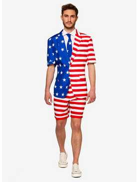 Suitmeister Men's USA Flag Americana Short Suit, , hi-res