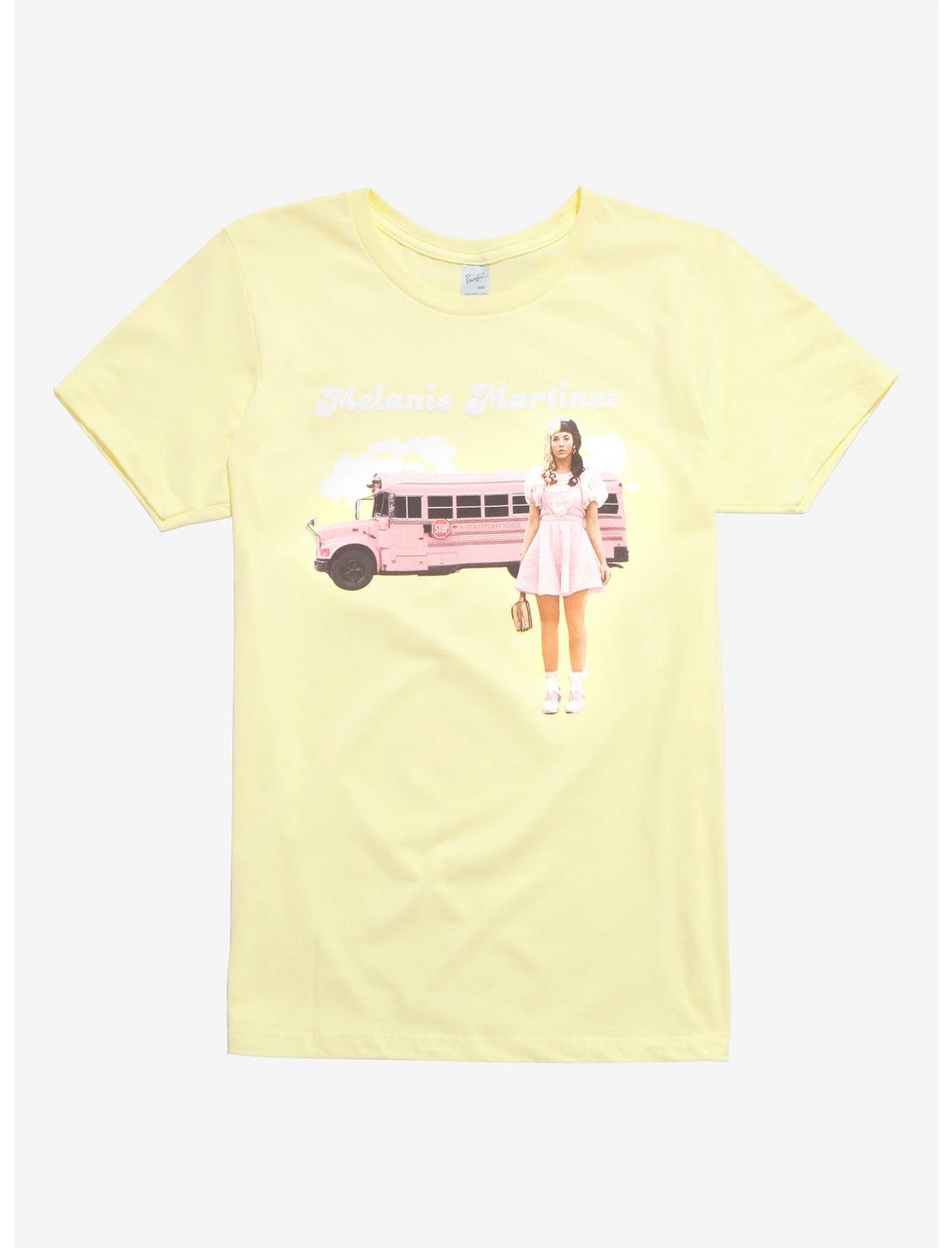 Melanie Martinez School Bus Photo T-Shirt, YELLOW, hi-res