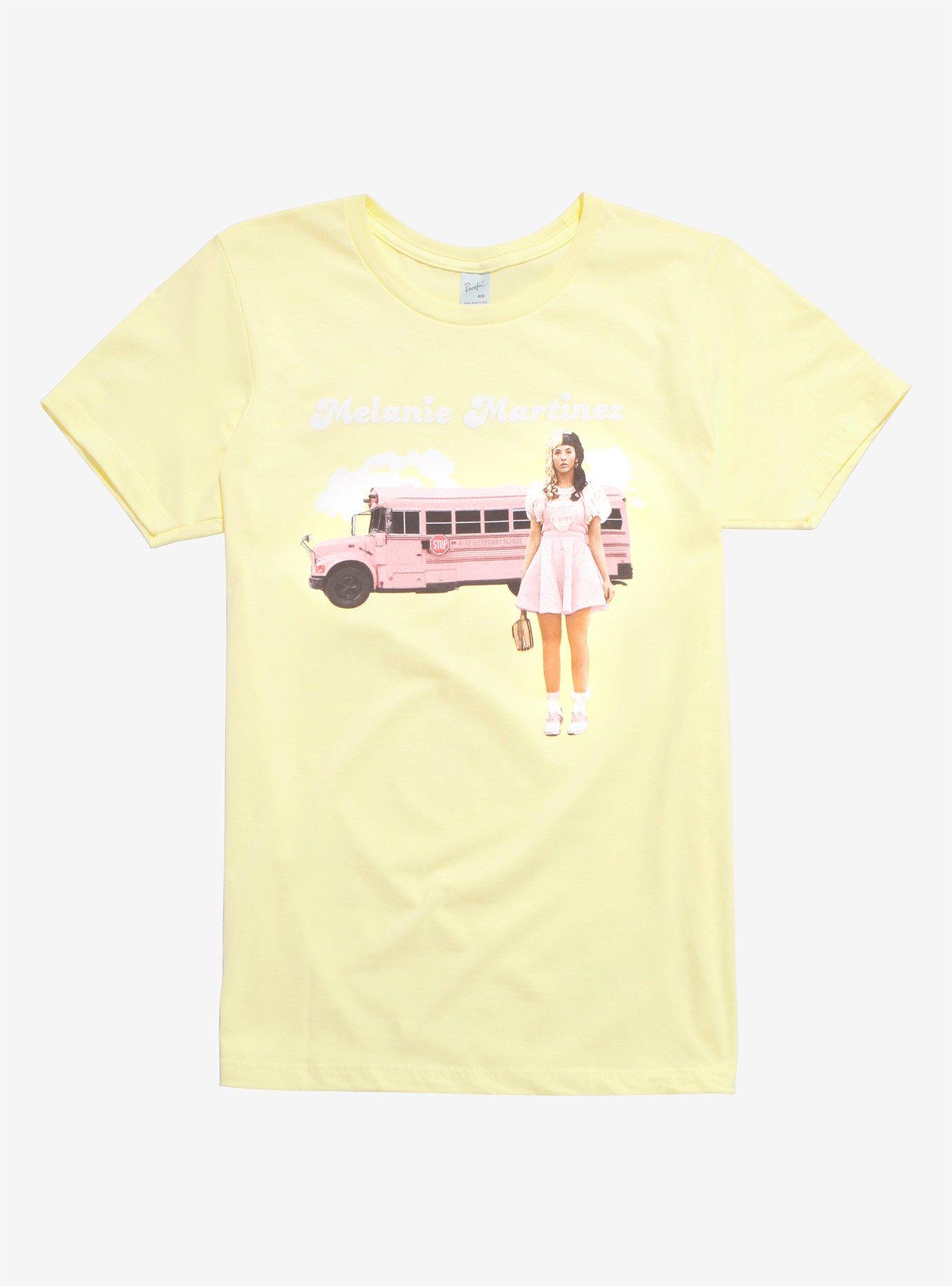 Melanie Martinez School Bus Photo T-Shirt, YELLOW, hi-res