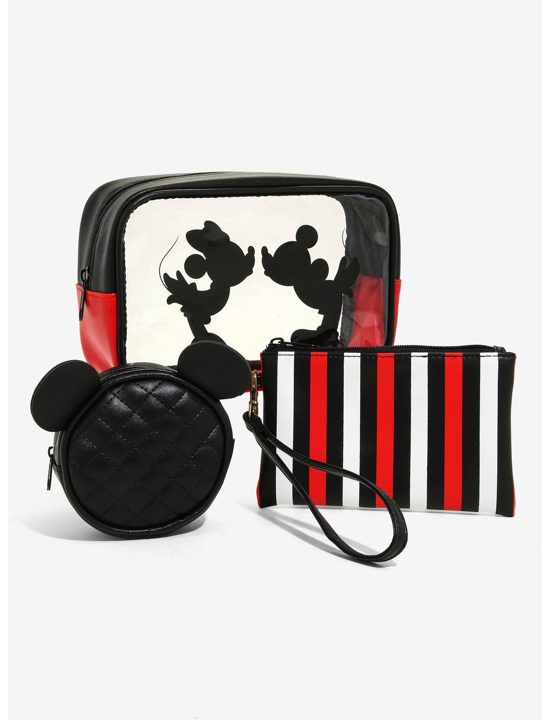 Disney Mickey Mouse Silhouette Cosmetic Bag Set, , hi-res